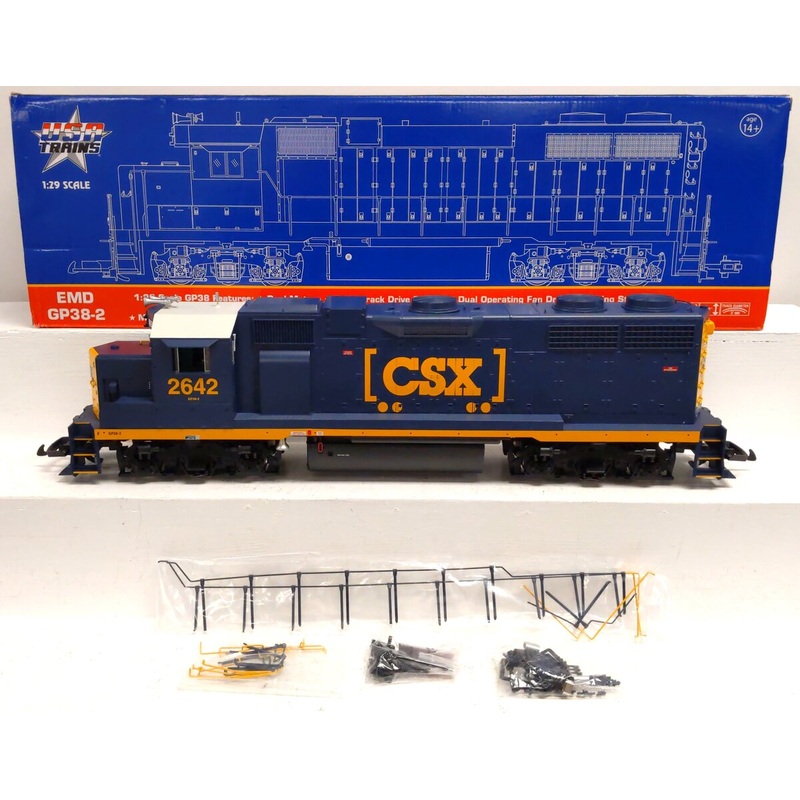 USA Trains R22231A G Scale CSX Transportation GP38-2 Diesel Locomotive #2642 LN/Box