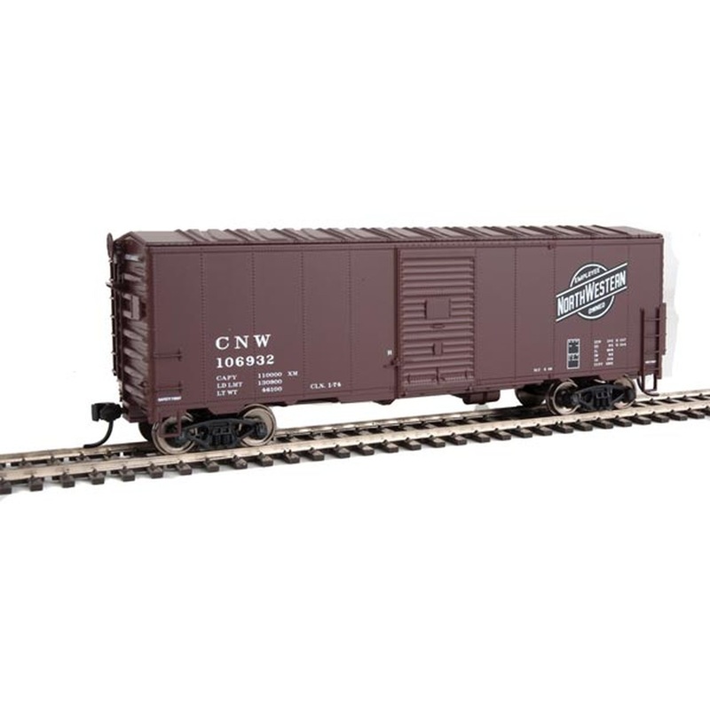 Walthers 910-1186 HO CNW 40′ AAR Modernized 1948 Boxcar #106932 LN/Box