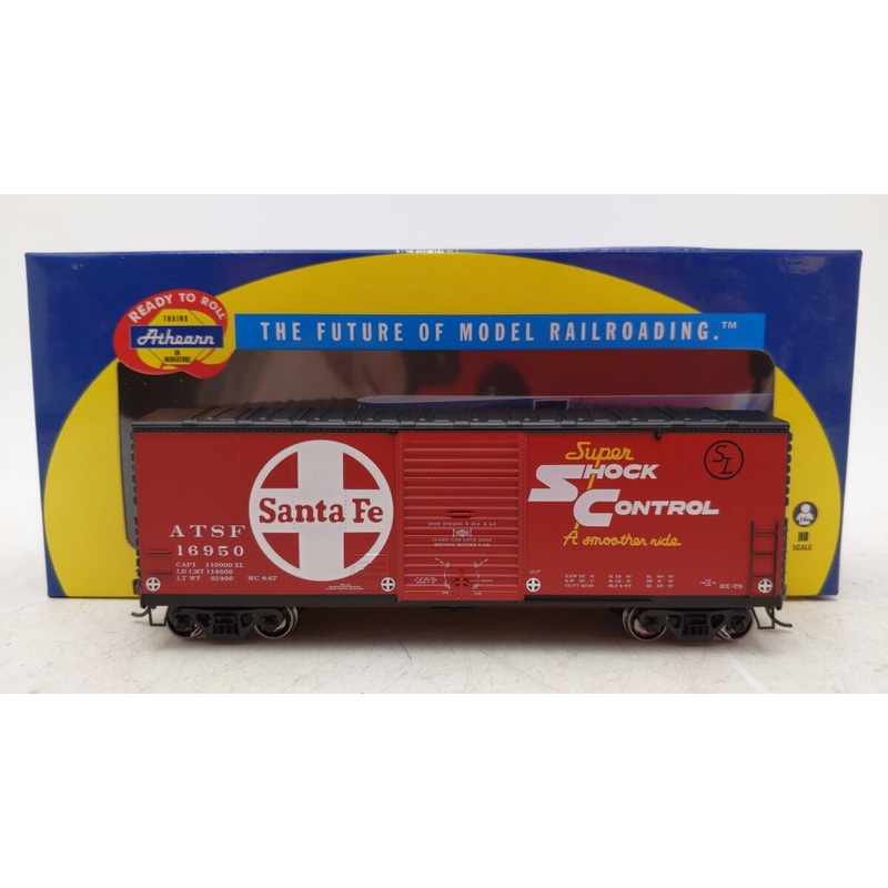 Athearn 14603 HO Santa Fe 40′ Modern Box Car #16950 EX/Box