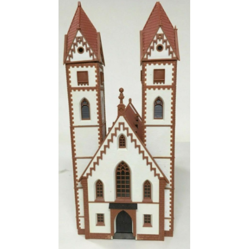 Faller 905 HO Cathedral Plastic Building Kit