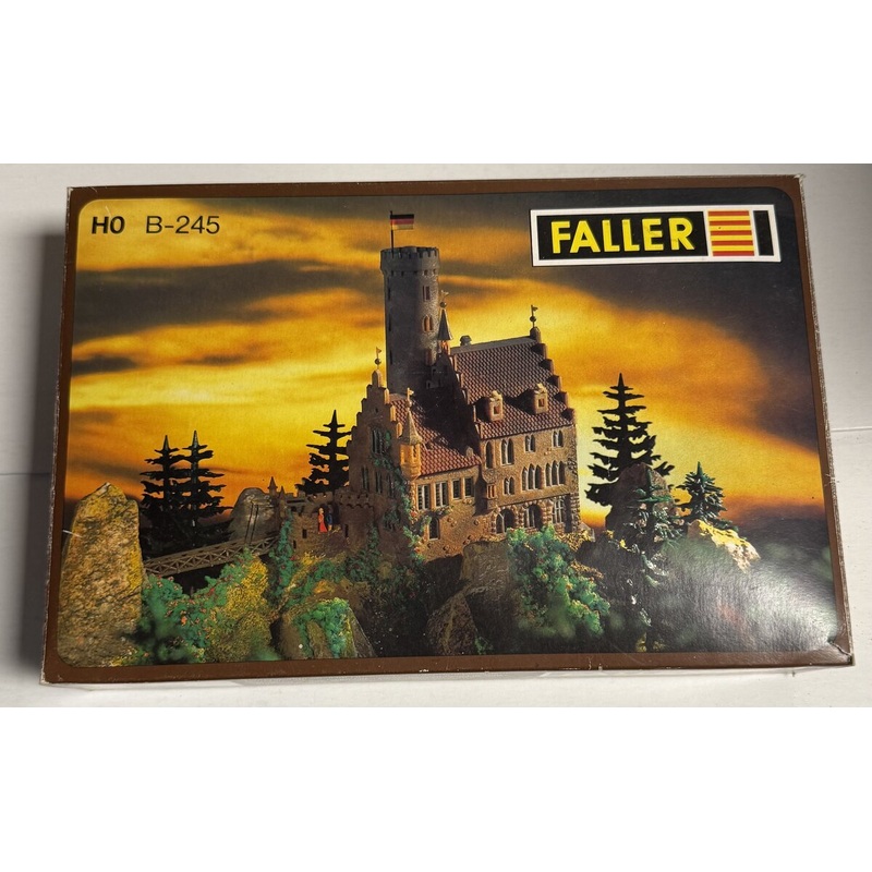 Faller B-245 HO Scale Lichtenstein Castle Plastic Model Building Kit