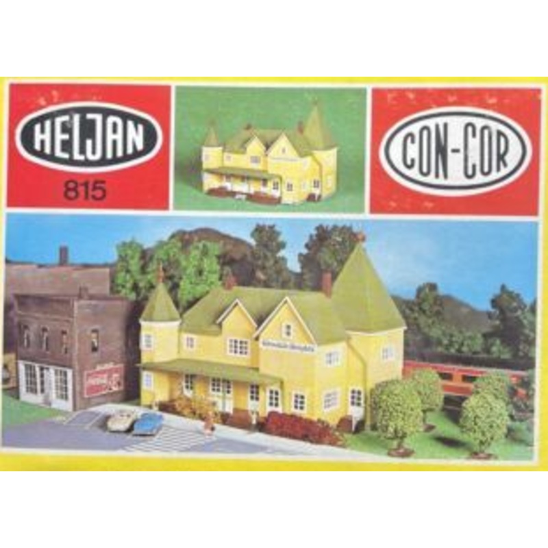 Heljan 815 HO Glendale Heights Building Kit