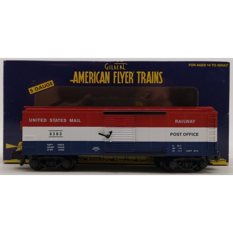 American Flyer 6-48383 S Post Office Boxcar LN/Box