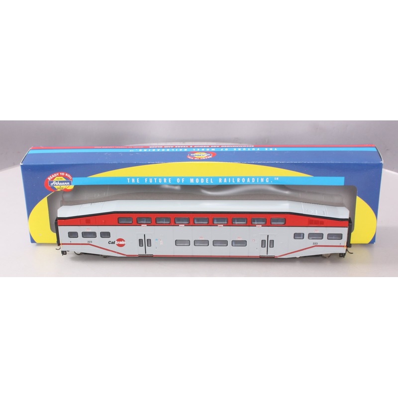 Athearn 2568 HO Scale CalTrain Bombardier Control Car #223 NIB