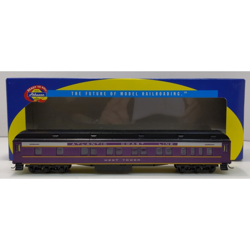 Athearn 7802 HO Atlantic Coast Line West Tower Pullman Passenger Car LN/Box