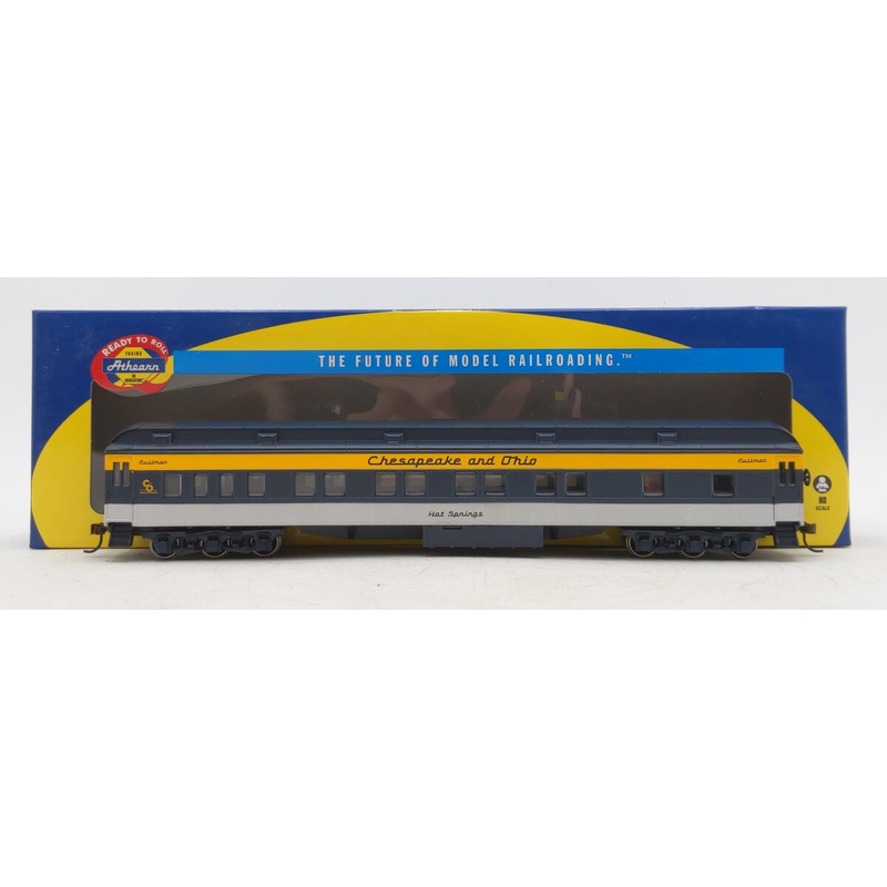 Athearn 79470 HO Chesapeake & Ohio Heavyweight Pullman Ready to Run #714 LN/Box