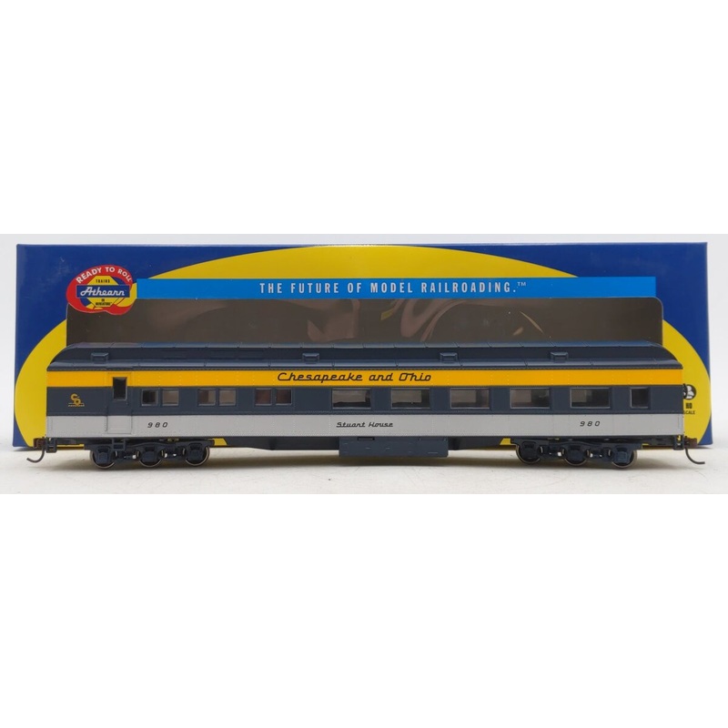 Athearn 79471 HO Chesapeake & Ohio Heavyweight Diner Ready to Run #980 LN/Box