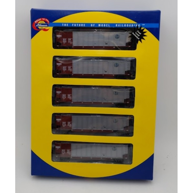 Athearn 93092 HO Burlington Northern Santa Fe BethGon Coalporters (Pack of 5) LN/Box