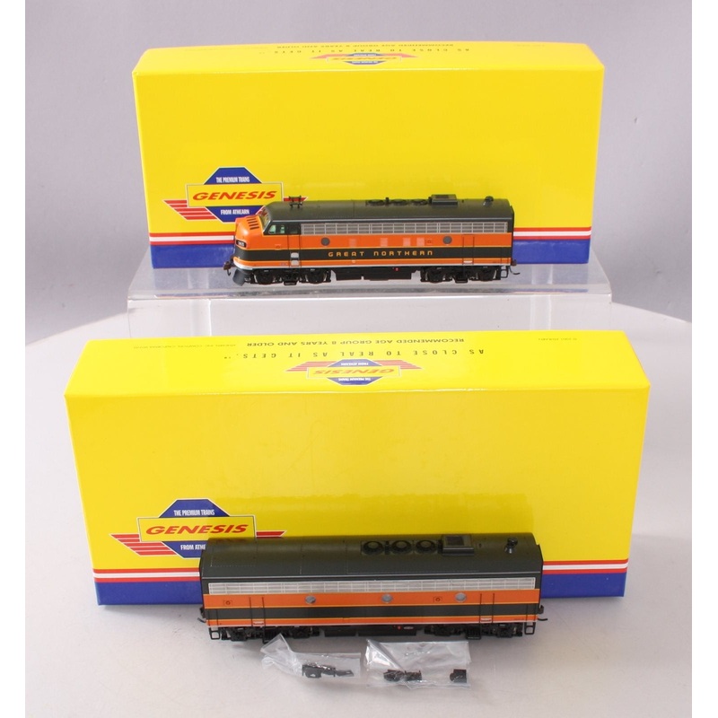 Athearn G1504 HO Great Northern F-7 AB Diesel Locomotive Set NIB