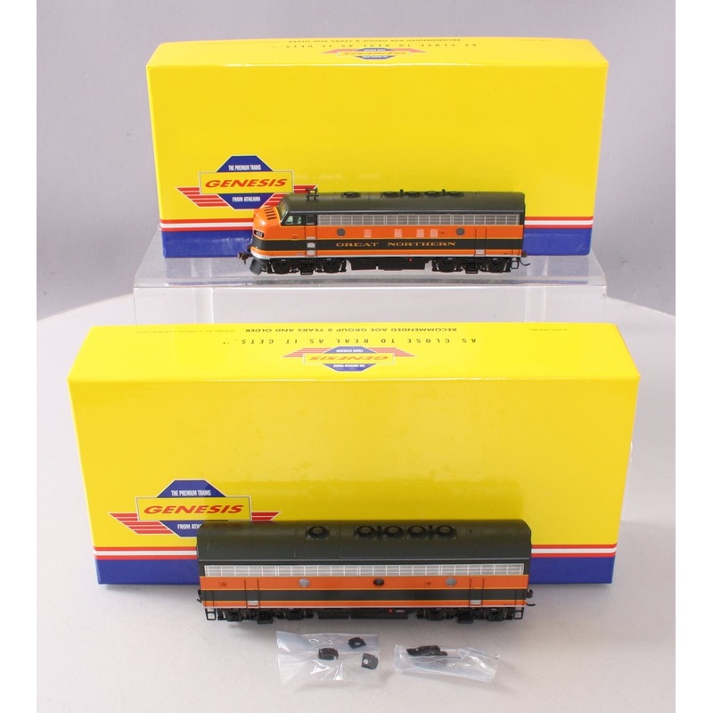 Athearn G1604 HO Scale Great Northern F7A-F7B Diesel Locomotive Set NIB
