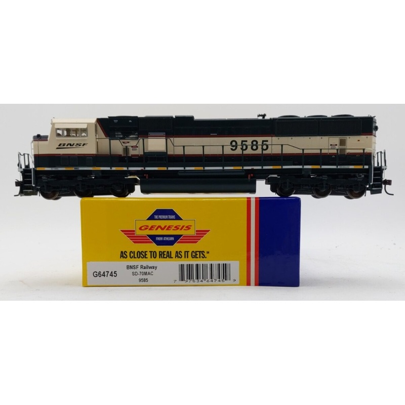 Athearn G64745 HO Scale BNSF Railway SD-70mac Diesel Locomotive #9585 LN/Box