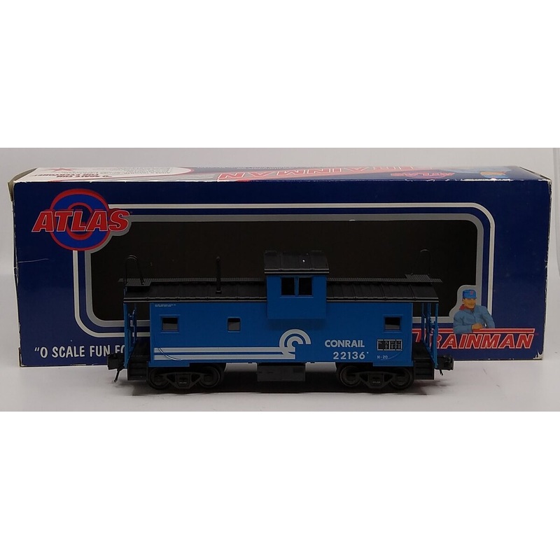 Atlas 0707-2 O Scale Conrail EV Caboose #22136 EX/Box