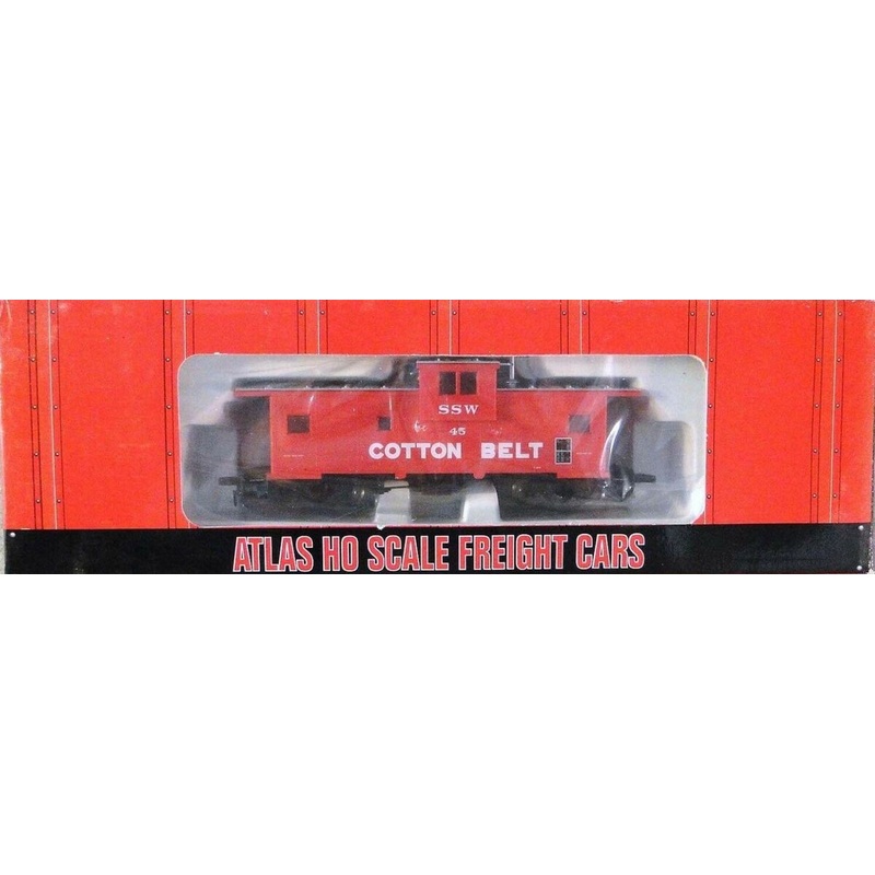 Atlas 1902 HO Scale Cotton Belt Extended Vision Caboose #45 NIB