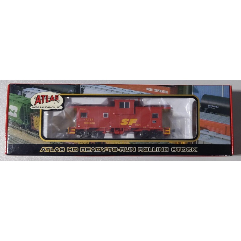 Atlas 1991 HO Scale Santa Fe Merger Extended Vision Caboose #999700 MT/Box