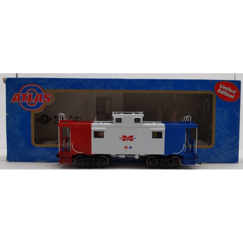 Atlas 7677 O Scale Monongahela NE-6 Caboose (2 Rail) LN/Box