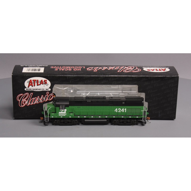 Atlas 9331 HO Scale Burlington Northern Alco C-424 Powered Diesel Loco #4241 MT/Box