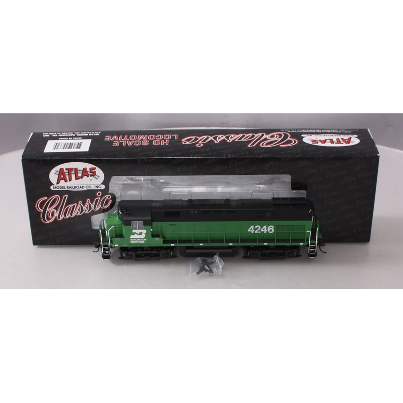 Atlas 9332 HO Burlington Northern Alco C-424 Phase II Diesel Locomotive #4246 MT/Box