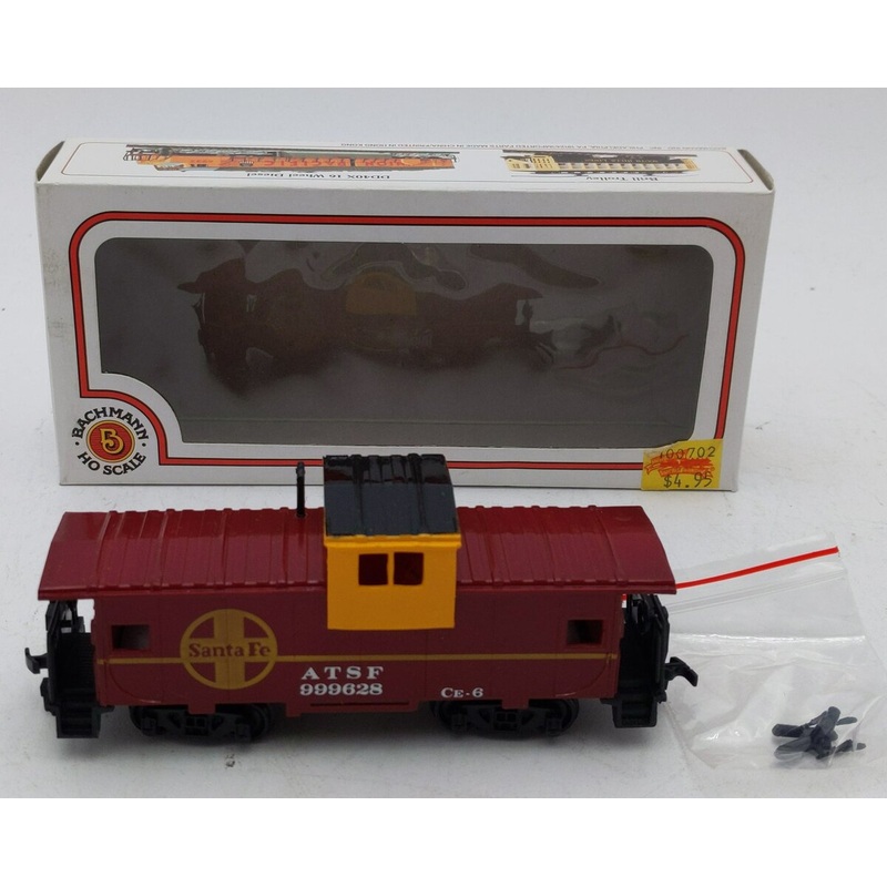 Bachmann HO Santa Fe Caboose ATSF # 999628 LN/Box