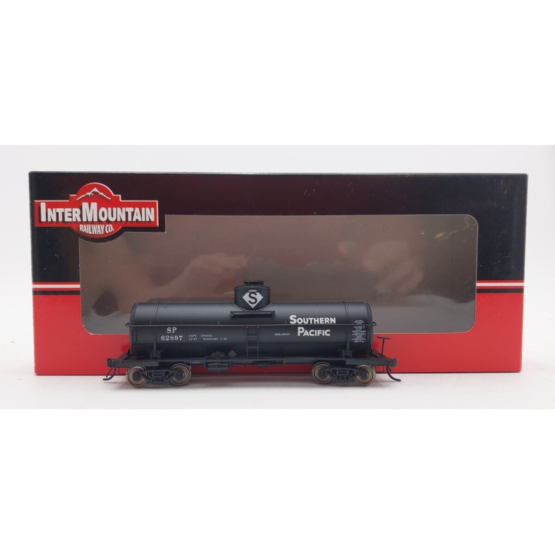 InterMountain 46212-28 HO Scale Southern Pacific 10,000 Gallon Tank Car #62897 EX/Box