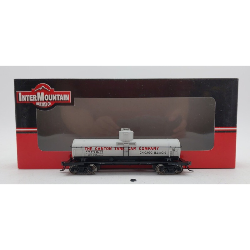 InterMountain 46305-17 HO Scale CTTX Canton 8,000 Gallon Tank Car #8463 EX/Box