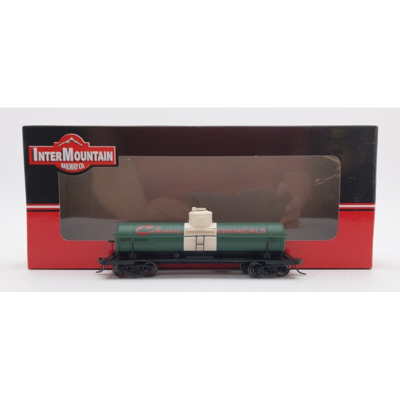 InterMountain 46335-03 HO Scale GATX Celanese ACF 8,000 Gallon Tank Car #66219 LN/Box