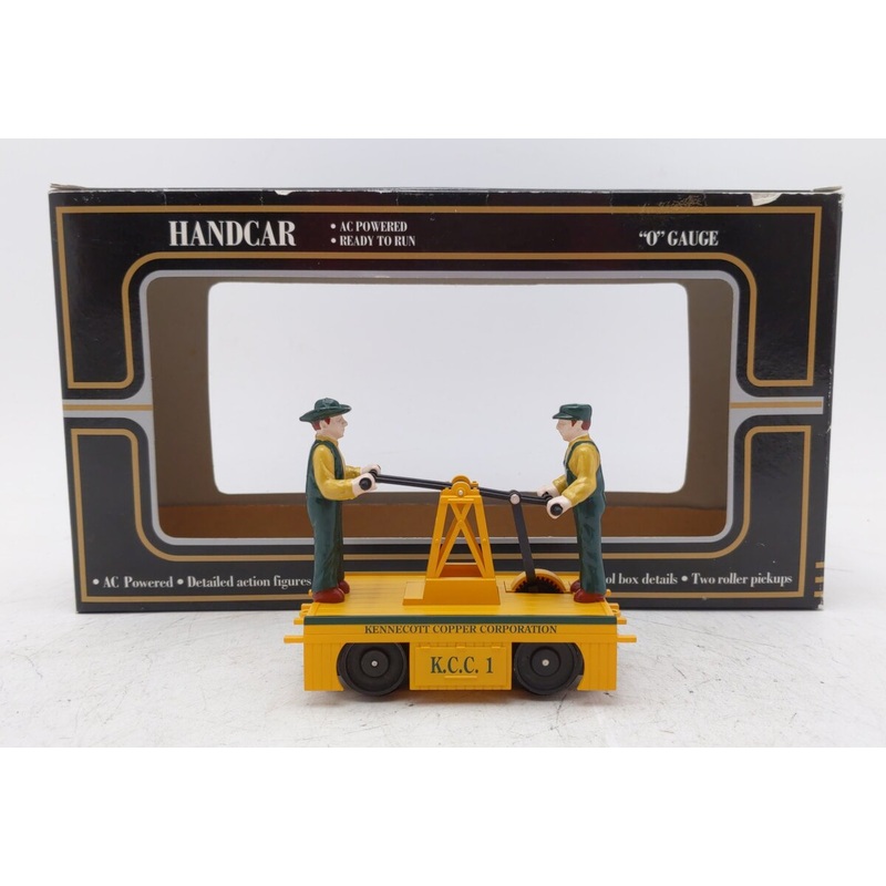 K-Line K2625-031 O Gauge Kennecott Copper Corporation Motorized Handcar #1 LN/Box