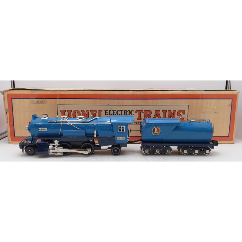 Lionel 11-6002-1 Two Tone Blue Tinplate Loco w/PS2 #263E LN/Box