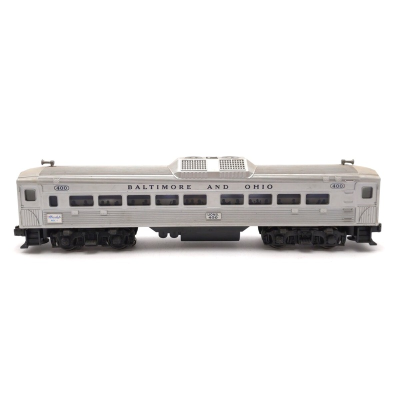 Lionel 400 Vintage O Powered Baltimore & Ohio Commuter Car VG