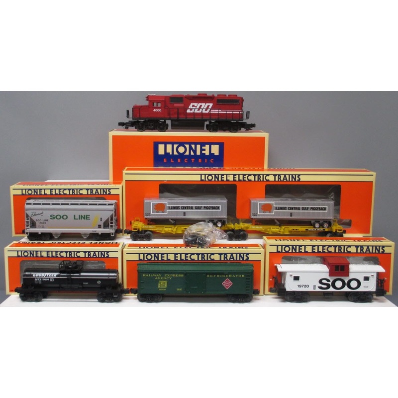Lionel 6-11738 O Gauge SOO Line Service Station Special Diesel Train Set NIB