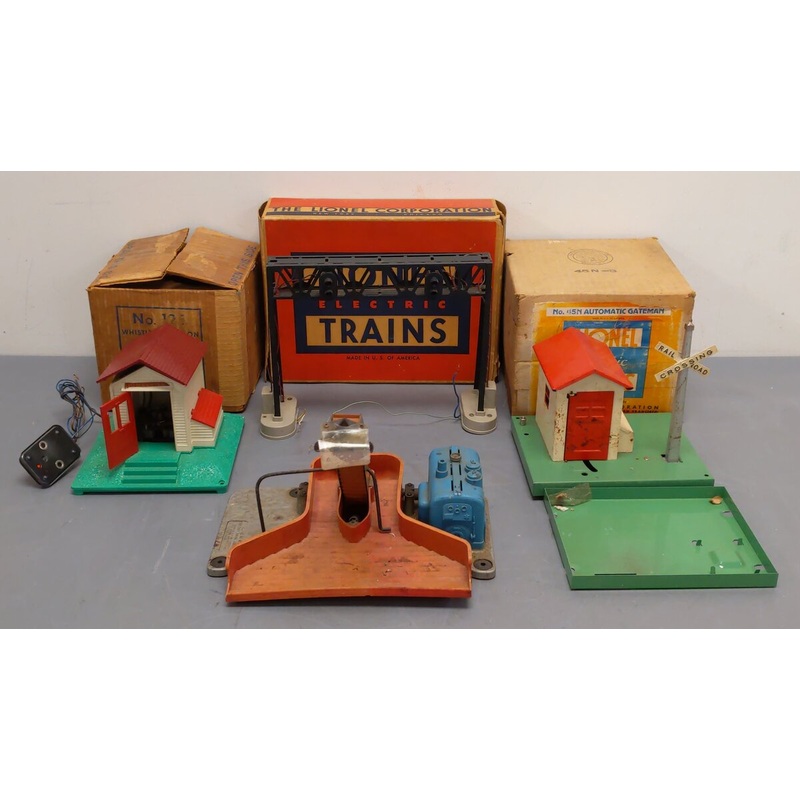 Lionel Vintage O Assorted Accessories: 45N, 125, 397, 450 [4] VG/Box