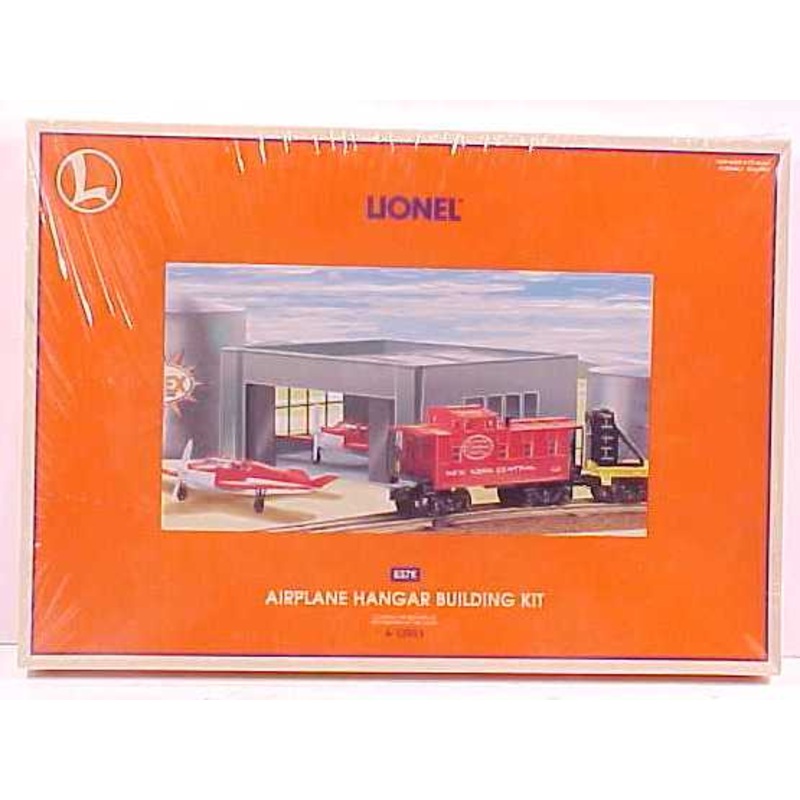 Lionel 6-12951 O/O27 Airplane Hangar Building Kit EX/Box