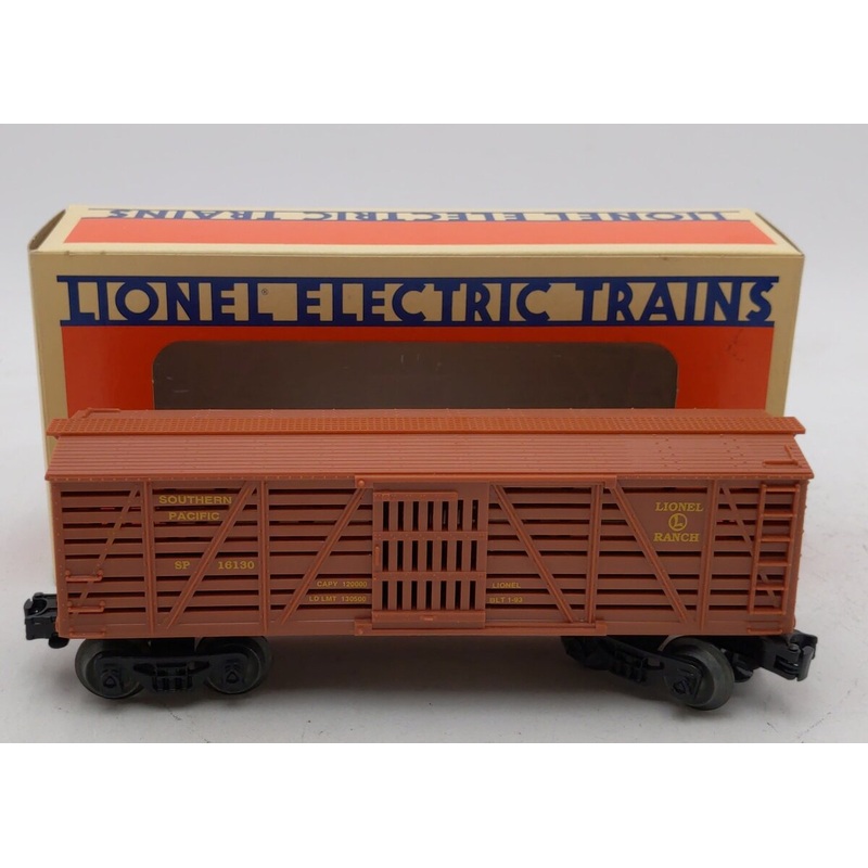 Lionel 6-16130 O Gauge Southern Pacific Stock Car #16130 LN/Box