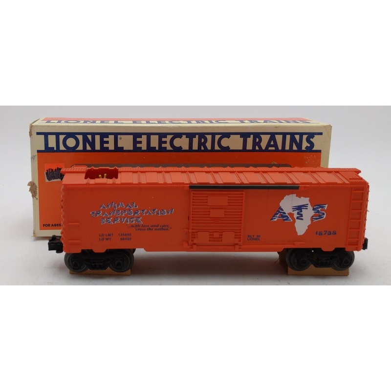 Lionel 6-16706 O Gauge Bobbing Giraffe Boxcar EX/Box