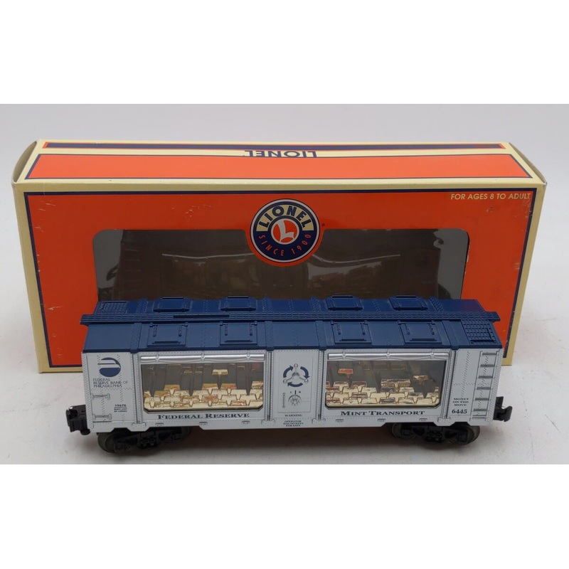 Lionel 6-19676 O Gauge Philadelphia Federal Reserve Mint Car #6445 LN/Box