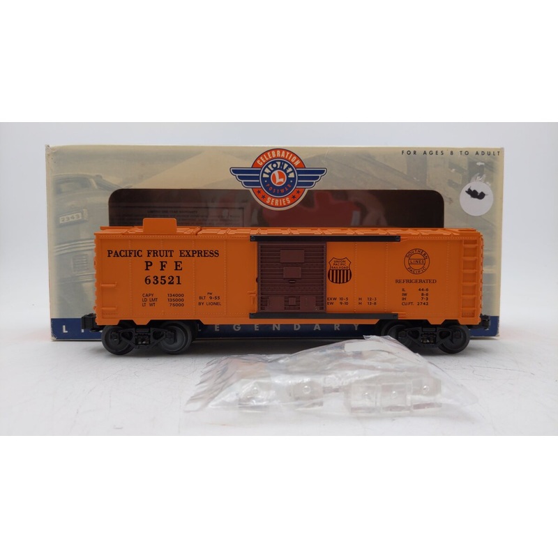 Lionel 6-26794 O Gauge PWC Pacific Fruit Express Operating Ice Car #63521 EX/Box