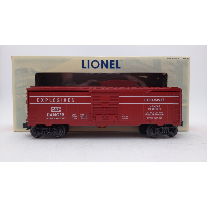Lionel 6-26887 PWC Exploding Boxcar #6470 EX/Box