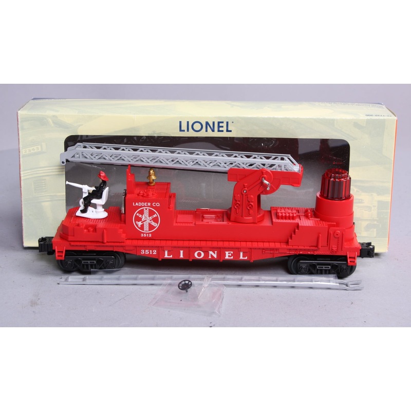 Lionel 6-27733 Postwar Celebration #3512 Fire and Ladder Car EX/Box