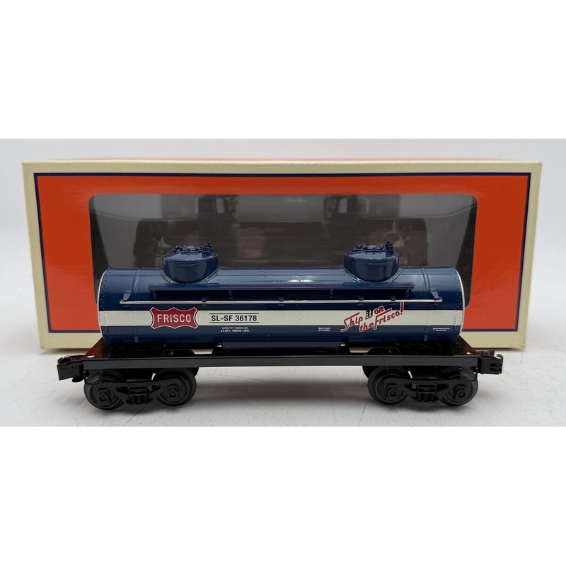 Lionel 6-36178 O Gauge Frisco 2-Dome Tank Car LN/Box