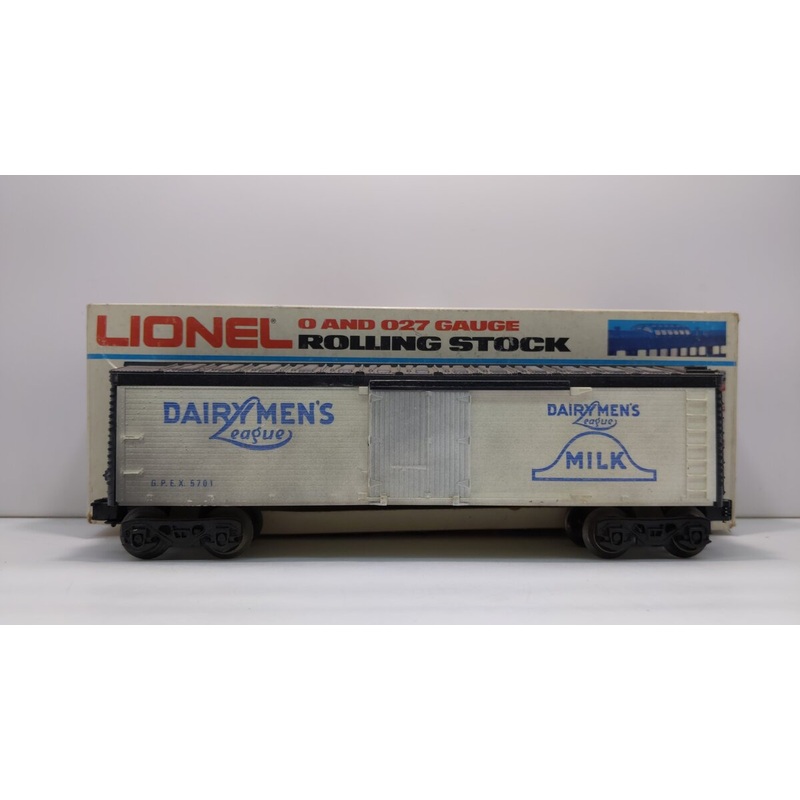 Lionel 6-5701 O Gauge Dairymens League Reefer Car LN/Box