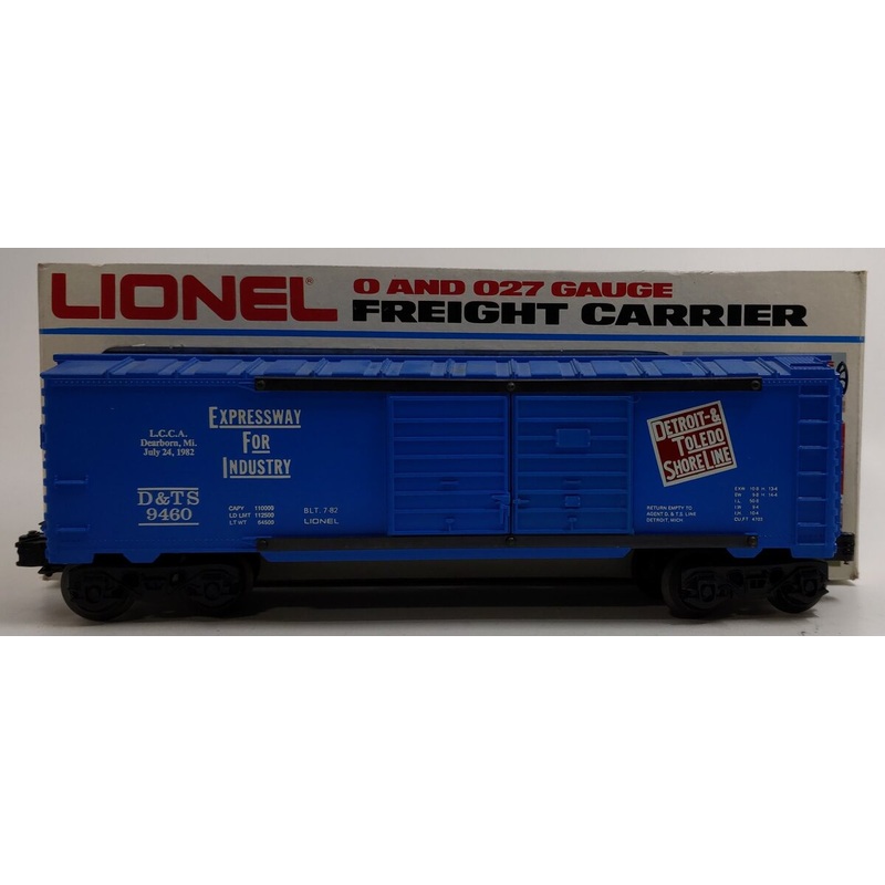 Lionel 6-9460 O Gauge LCCA Detroit & Toledo Shore Line Double Door Boxcar EX/Box