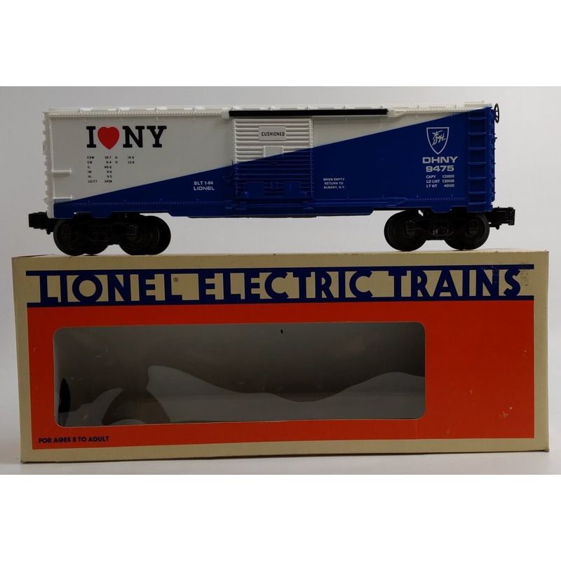 Lionel 6-9475 O Gauge Delaware & Hudson I Love New York Boxcar LN/Box