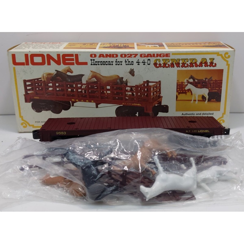 Lionel 6-9553 O Gauge Western & Atlantic Horse Car LN/Box