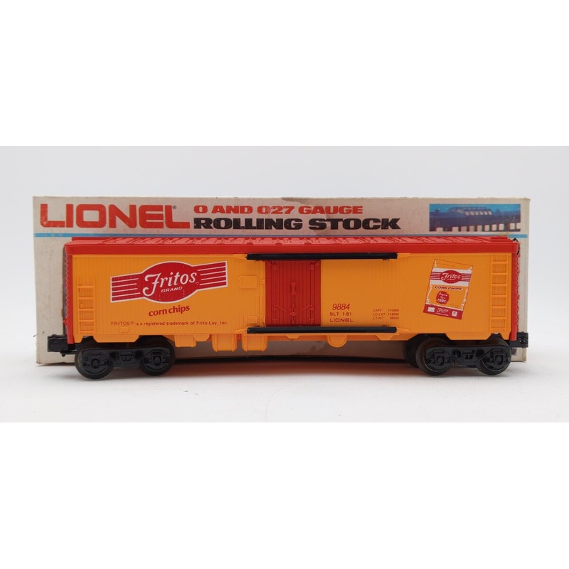 Lionel 6-9884 O Gauge Fritos Billboard Reefer Car VG/Box