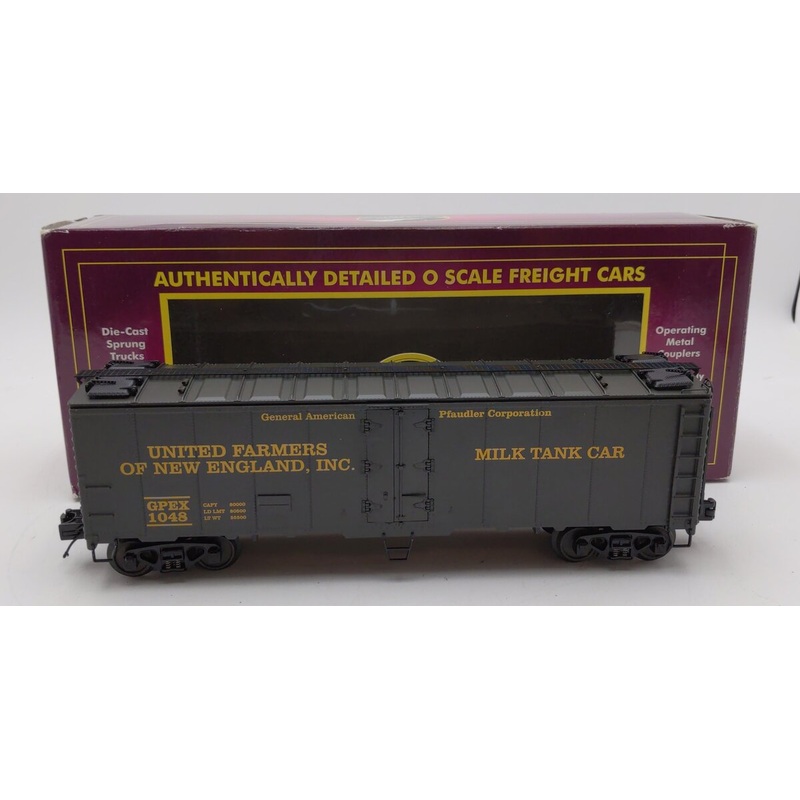 MTH 20-94149 O Gauge United Farmers 40′ Reefer Car #1048 LN/Box