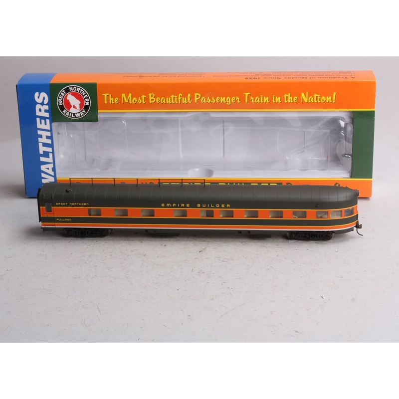 Walthers 932-9038 HO Great Northern Empire Builder 6-4-1 Lounge Observation NIB
