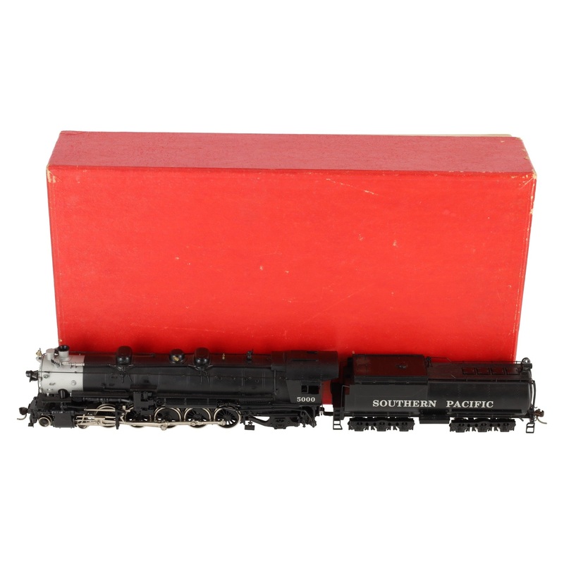 Westside Model Co. HO Scale Brass Southern Pacific 4-10-2 Steam Loco & Tender EX/Box