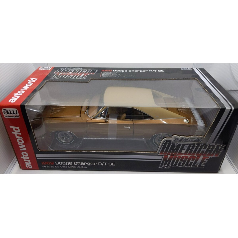 Auto World 1969 Doge Charger R/T SE Diecast