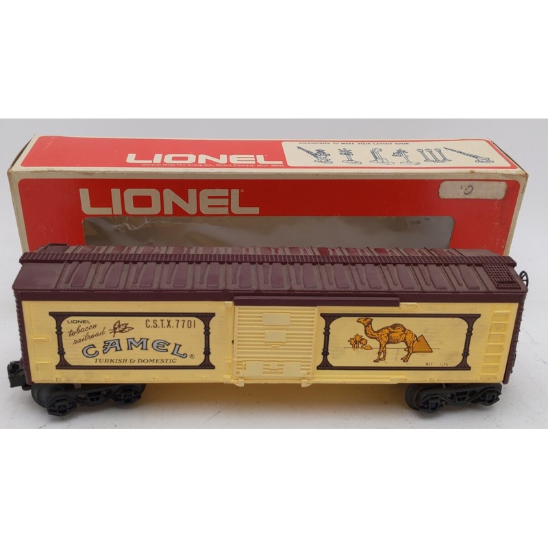 Lionel 6-7701 O Gauge Camel Billboard Boxcar #7701 LN/Box