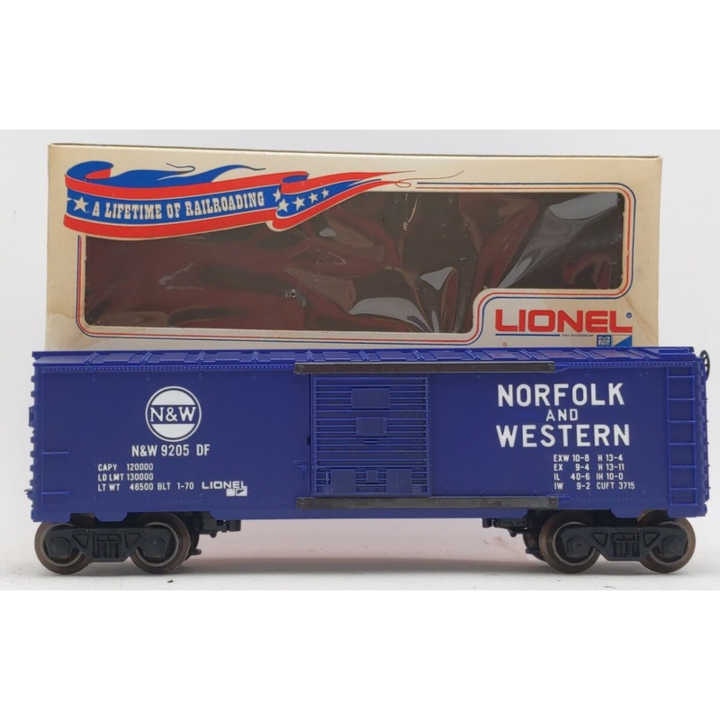 Lionel 6-9205 O Gauge Norfolk & Western Boxcar LN/Box