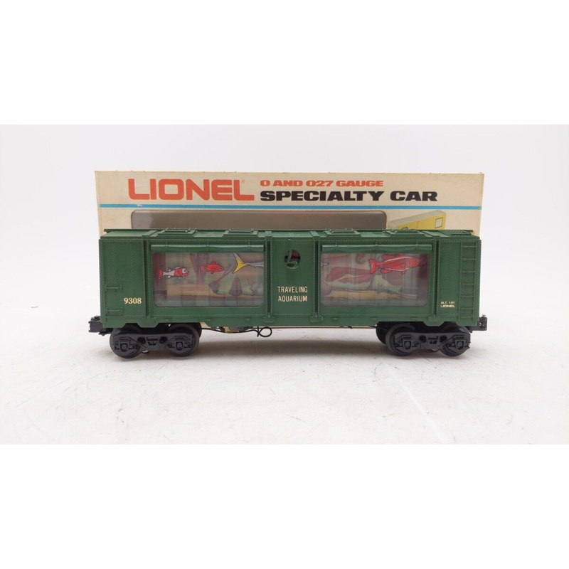 Lionel 6-9308 O Gauge Operating Aquarium Car VG/Box